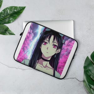 Water-Resistant Laptop Sleeve: Faux Fur Lined Neoprene Cover