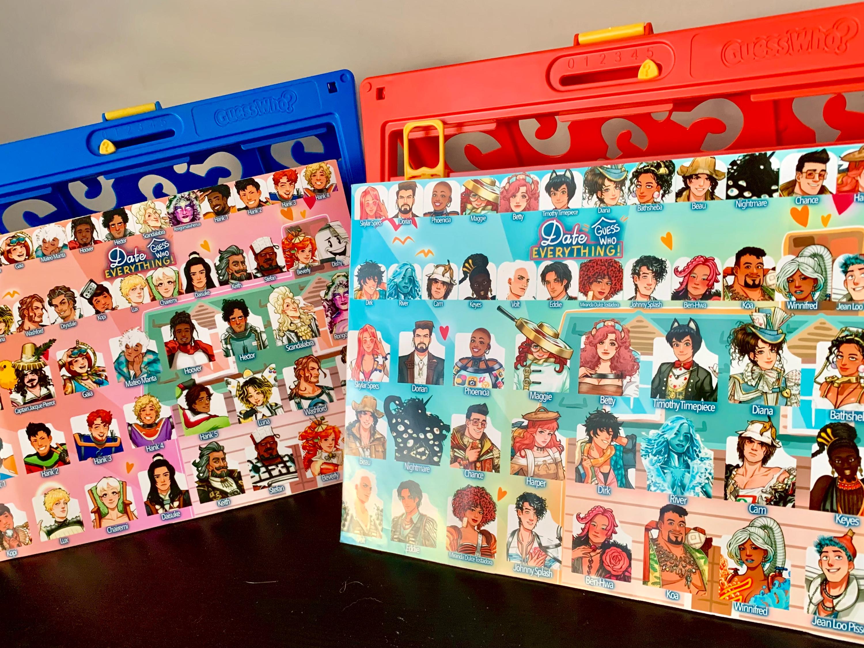 Date Everything GUESS WHO?! Prints