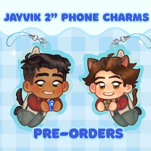 PRE-ORDER| Jayvik Arcane Acrylic Phone Charms