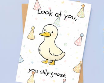 Paquete de tarjetas de cumpleaños con animales divertidos, frases sarcásticas y descaradas, estilo doodle en tonos pastel (descarga digital)