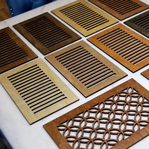 Custom 1/4 Birch plywood Vent Cover