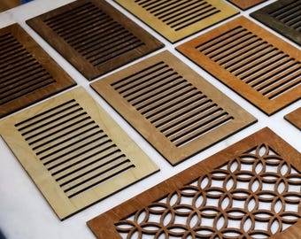 Cubierta de ventilación de contrachapado de abedul de 1/4 de espesor personalizada