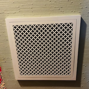 Magnetic Air Return Cover With Filter Area