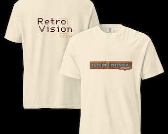 Lets get Physisches Unisex Garmentgefärbtes Schwergewichts-T-Shirt