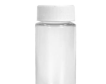 5 - 20 ml PET Plastic Jar with White Lids - For use of samples, masks and more.