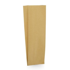 10 Kraft Gusseted Foil Pouches for Creams, Lotion, Shampoo, Masks or other Samples - with option to add filling syringe