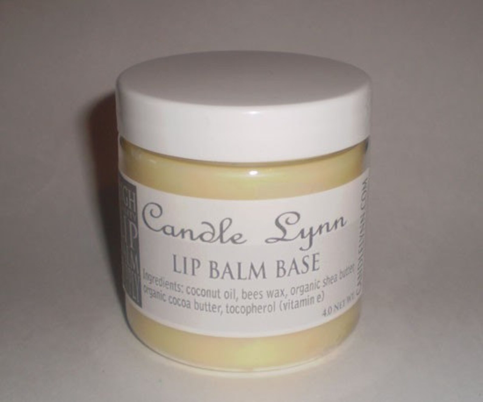 Natural Lip Balm or Lotion Bar Base 4 Oz Jar Made With Etsy