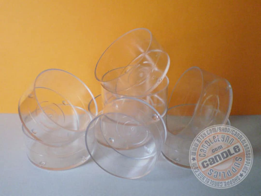 50 Clear Tea Light Cups DIY Etsy