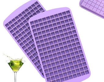 Itty Bitty Light Purple Cube Silicone Mold - one mold included - Ice Cubes and more