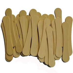 50-100pcs/Lot Wood Stick Natural Wooden Pop Popsicle Sticks Wood Craft Ice  Cream Sticks For Epoxy Resin Jewelry Making Tools