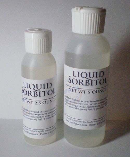 Liquid Sorbitol, 2.5 oz. - Sweetener