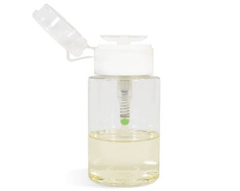 6  oz Clear Bottle with one-touch dispensing pump