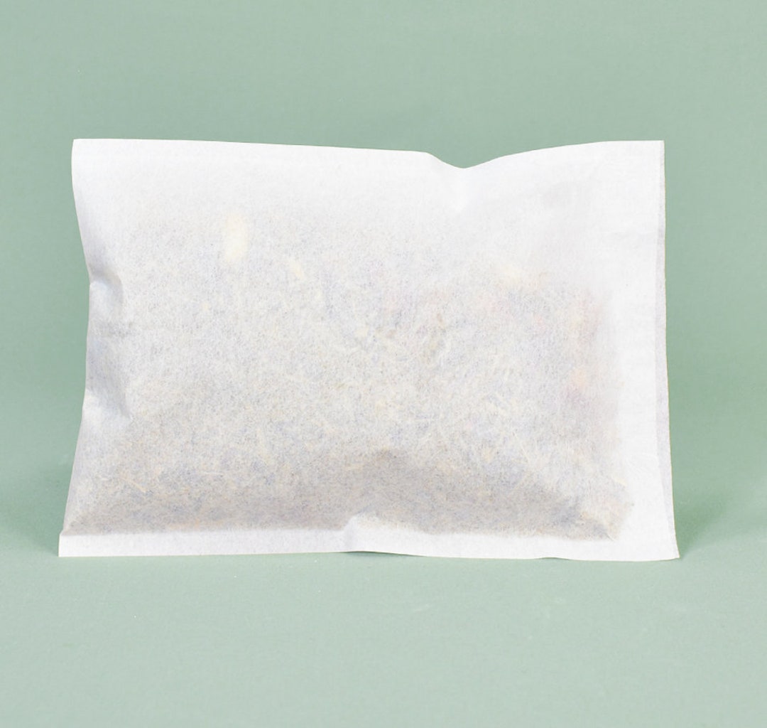 100 Large Heat Seal Tea Bags 4 X 5 Bath Teas, Drinking Teas, Sachets