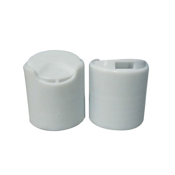 12 White Push Top Lids - 24/410 - Etsy