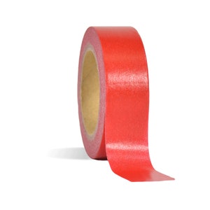 9/16&quot; X 10 Yds Red Washi Tape