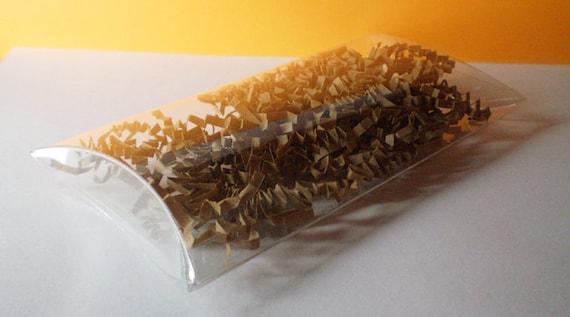 12 Clear Plastic Pillow Boxes 4 X 3 3 4 X 1 3 16 Etsy
