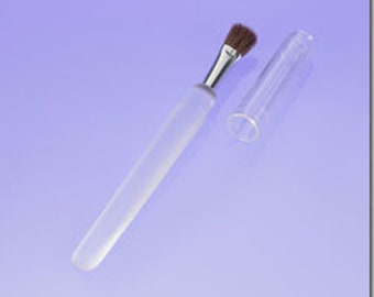 Frosted Lip Gloss Brush Applicator with Lid