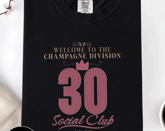 Maglietta per il 30° compleanno per lei, maglietta "Dirty 30", gif per il 30° compleanno, maglietta "Nei miei anni Trenta", regalo per il 30° compleanno per lei, regalo per la migliore amica