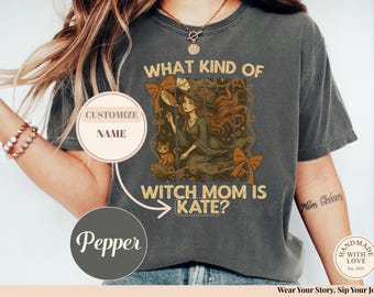 Mom Halloween Tee, halloween Witch Tshirt, Witch Shirt Womens, Spooky Mom, Funny Mom Shirt, Funny Mom Gift, Comfort Colors Halloween Shirt