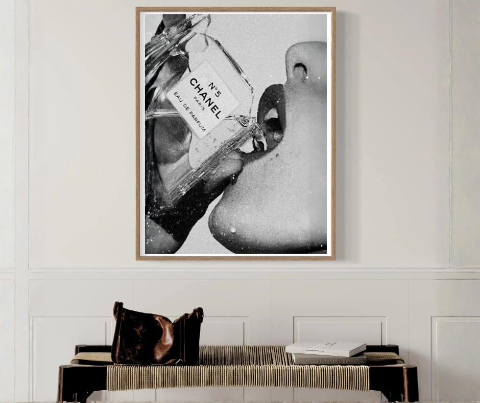 Chanel No 5 Wall Art - Etsy