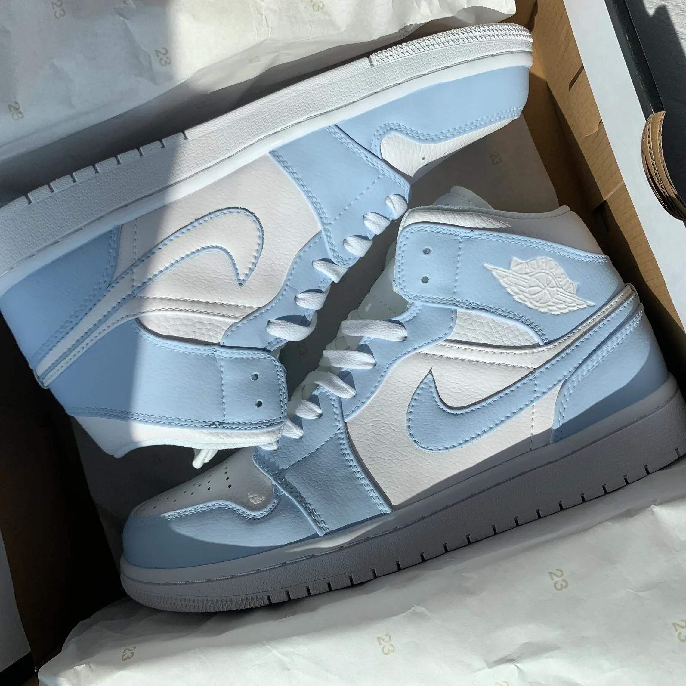 baby blue nike babyblaue air jordan