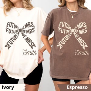 Future Bride Tee, Bachelorette Party Gift, Bridal Shower Shirt, Fiancé Gift, Comfort Colors 1717 Bride Top