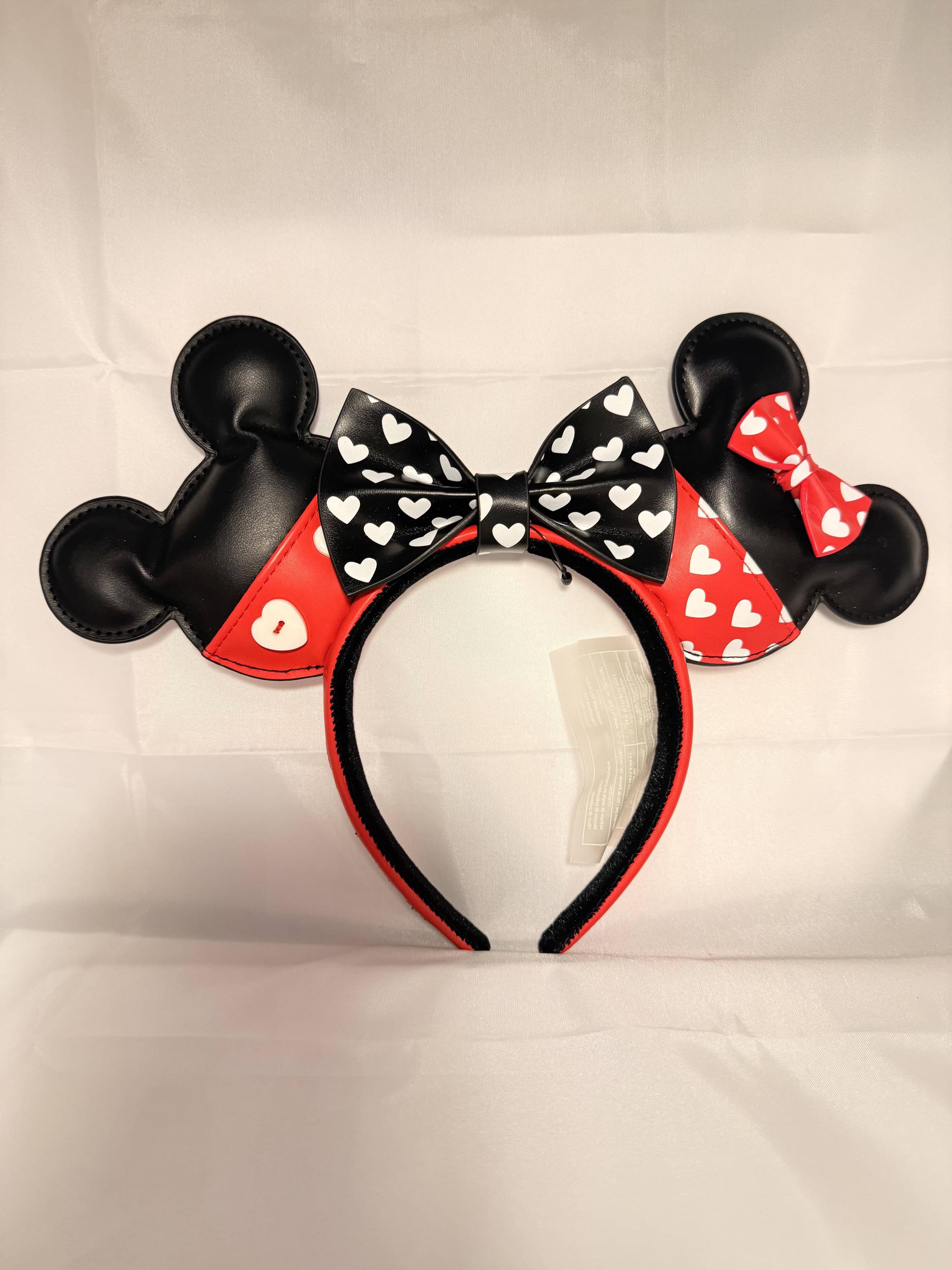 Loungefly Disney™ Minnie Mouse Valentine\'s Day Hearts Iconic Ears Headband Loungefly Disney Mickey & Minnie Valentine main image 4