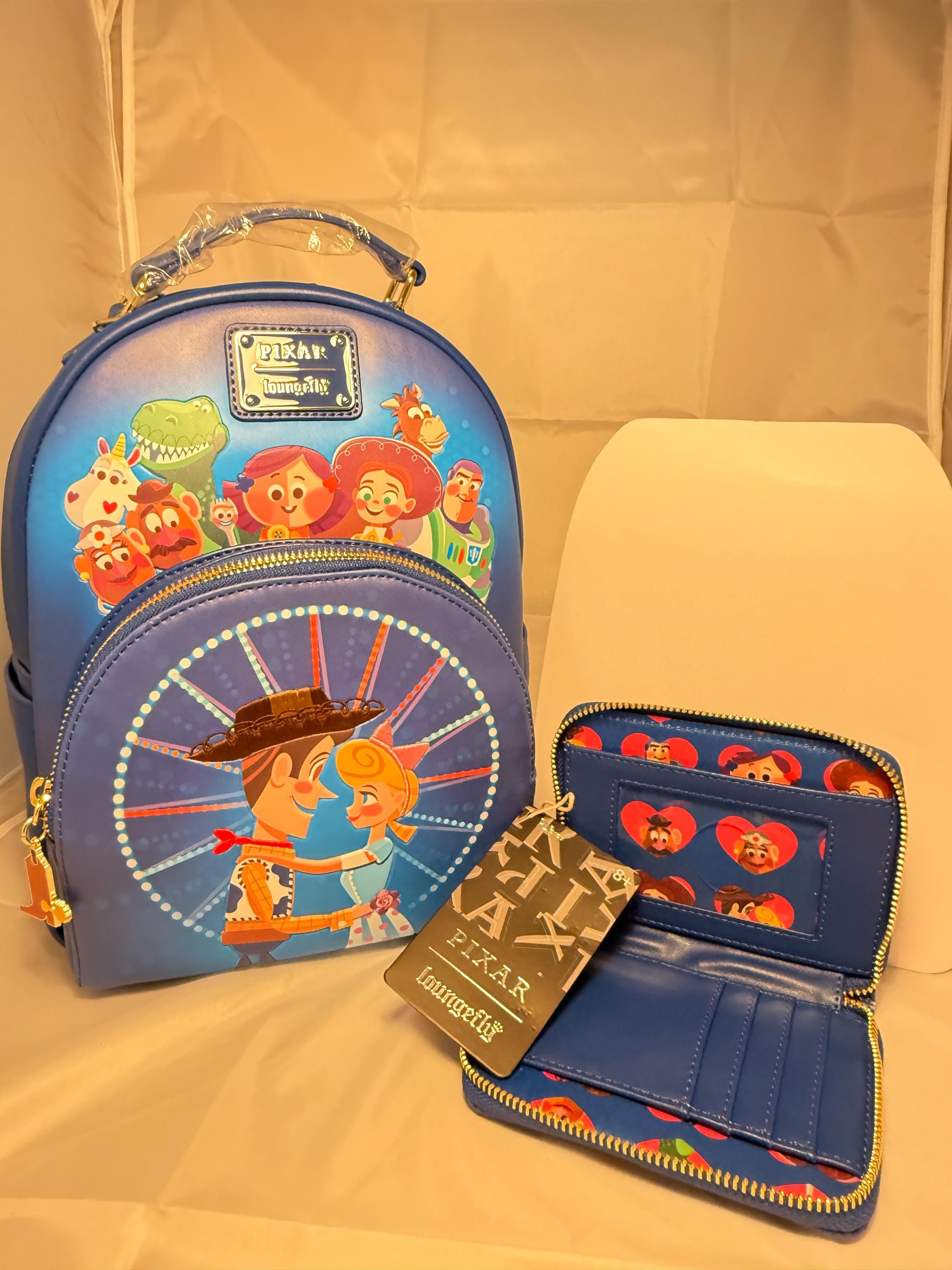 Loungefly Toy Story Woody and Bo Peep Backpack & Wallet Set  display picture 1