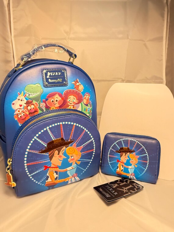 bo peep mini backpack Loungefly Toy Story Woody and Bo Peep Backpack & Wallet Set
