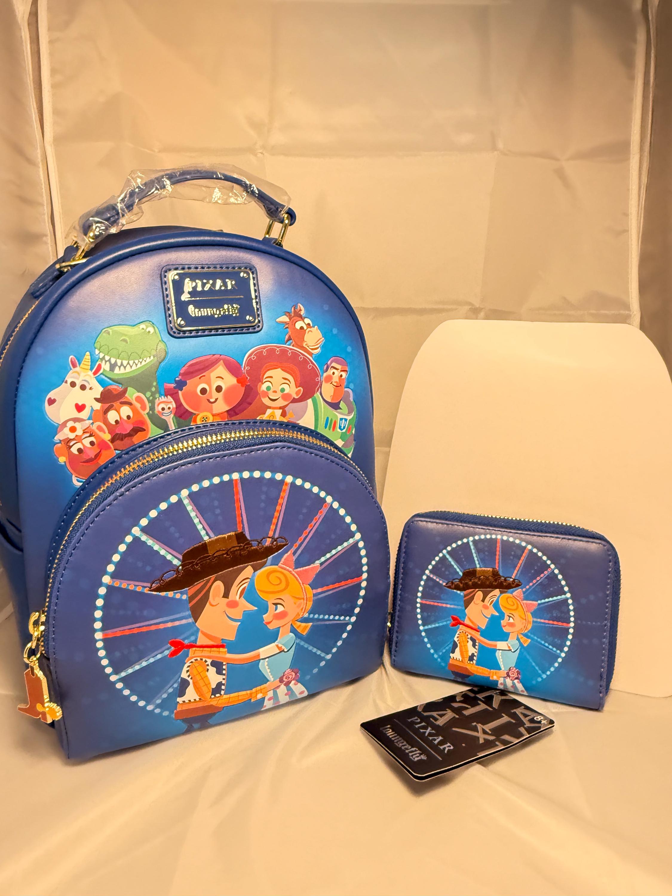 Loungefly Toy Story Woody and Bo Peep Backpack & Wallet Set - Etsy