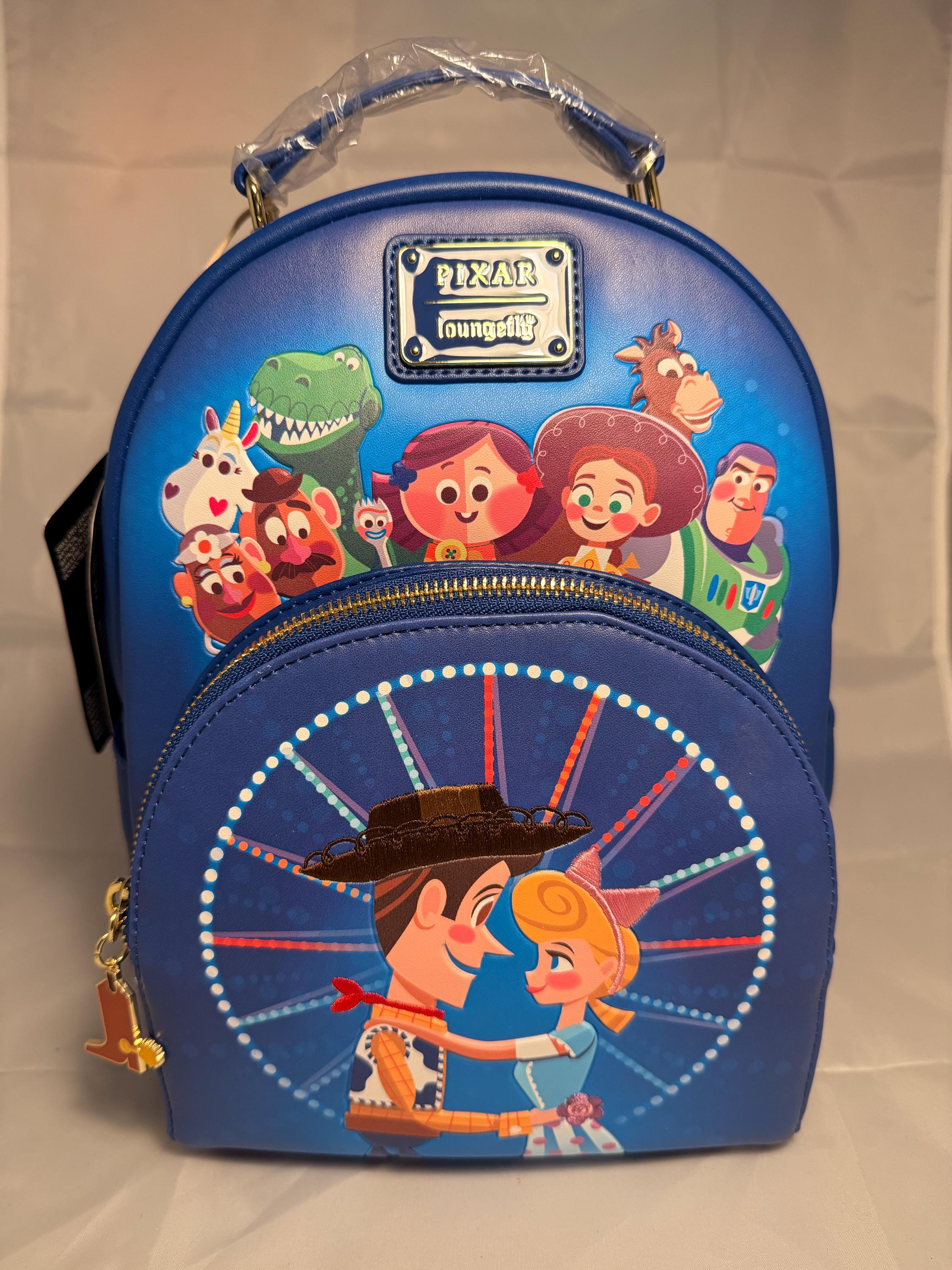 Pixar x Loungefly Toy Story Little Bo Peep Backpack NWT Disney Pixar Toy Story Woody & Bo Peep Mini Backpack | Hot Topic main image 3