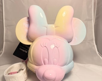 Loungefly Minnie Mouse Pastel Tie-Dye Crossbody Bag