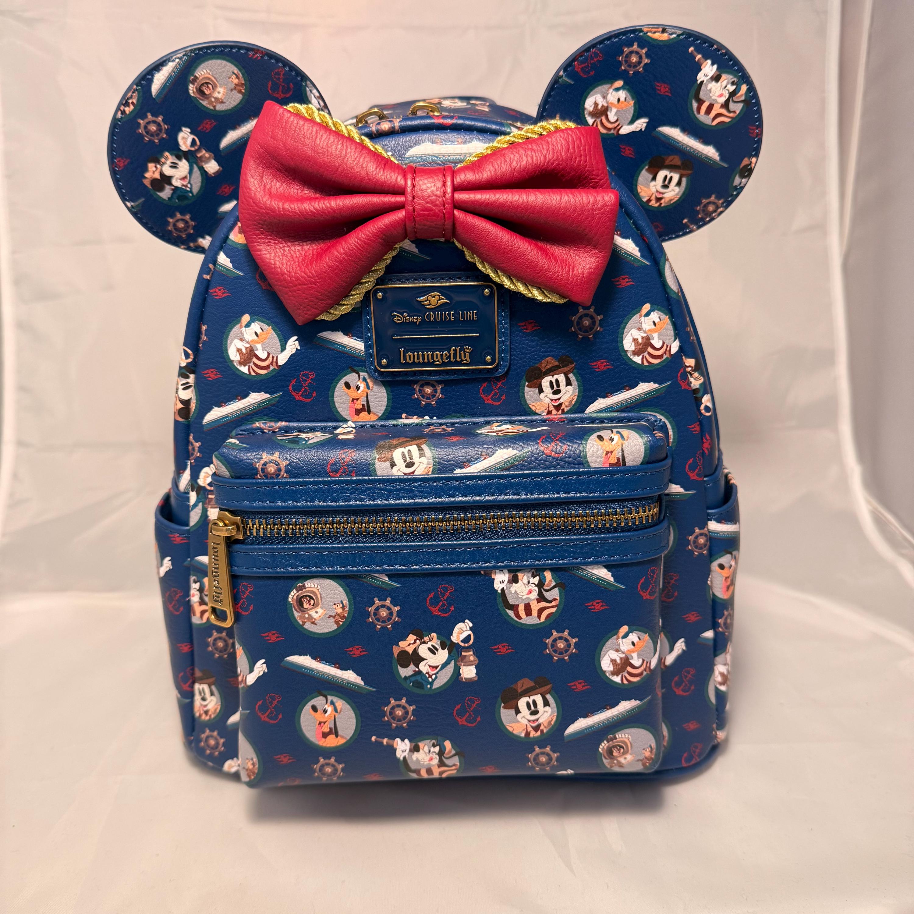 disney cruise line mini backpack EXCLUSIVE DROP: Loungefly Disney Wish Inaugural Disney Parks Loungefly Mini Backpack