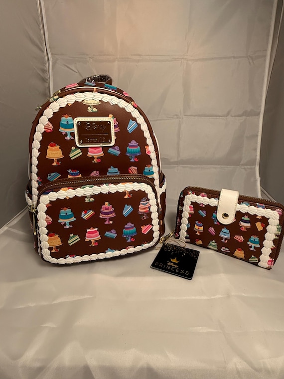 Loungefly Disney Princess Cakes Mini Backpack and Wallet Set  display picture 2