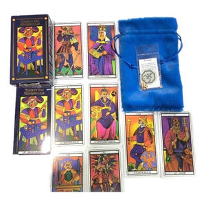 Marseille Tarot + Amulet + Bag + Reverse Grid Book