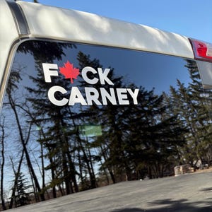 Stickers F#CK Carney et F#CK libéraux