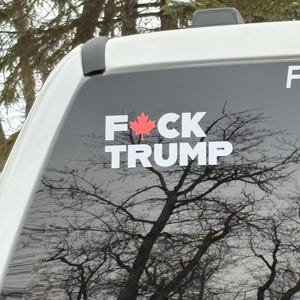 F#CK TRUMP STICKERS
