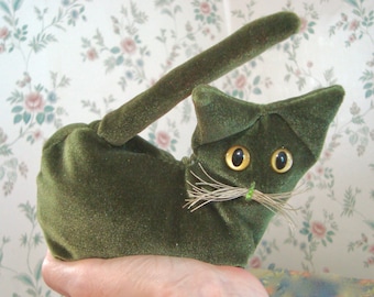 Willow, lavender sachet Nature Kitten, green velvet