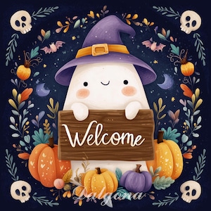 No.0318_Welcome PDF pattern full coverage cross stitch Hand embroidery pattern Counted Cross Stitch PDF Download