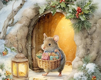 DAL0189 Christmas gifts PDF cross stitch pattern full coverage Instant Download