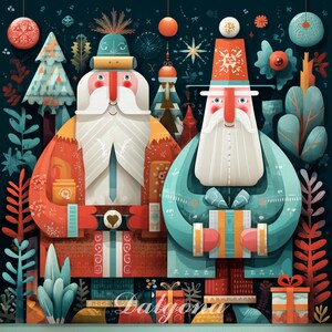 No.0230_Christmas gift PDF pattern full coverage cross stitch Hand embroidery pattern Counted Cross Stitch PDF Download