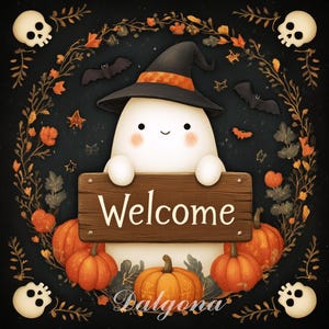 No.0319_Welcome PDF pattern full coverage cross stitch Hand embroidery pattern Counted Cross Stitch PDF Download