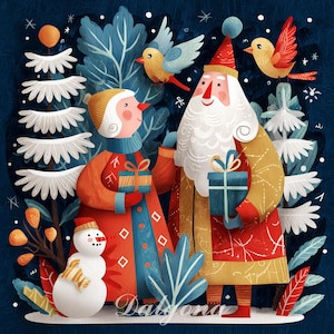 No.0227_Christmas gift PDF pattern full coverage cross stitch Hand embroidery pattern Counted Cross Stitch PDF Download