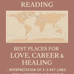 Where Should You Live? Astrocartography Chart Reading for Love, Success & Self-Growth