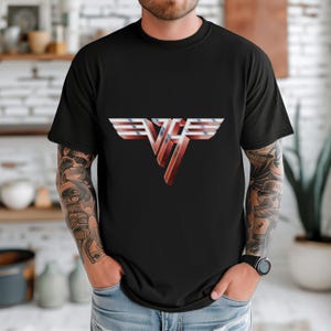 Van Halen Band Logo T-Shirt | Vintage Rock Tour Style Tee