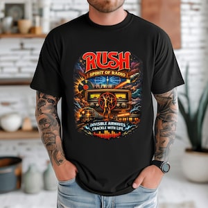 Rush Tom Sawyer T-shirt | Classic Rock Band Tee - Etsy