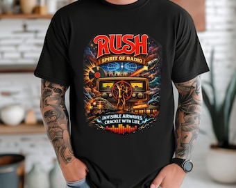 Vintage Rush Moving Pictures Tour '81 T-shirt | Raglan Shirt