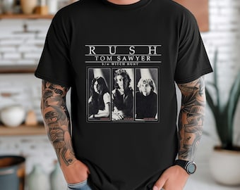 Rush Tom Sawyer T-shirt | Classic Rock Band Tee - Etsy