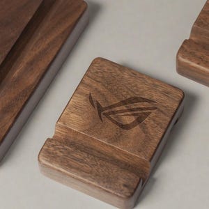 Personalised Phone Holder,Personalised Stands,Walnut Phone Holder,Phone Holder,Phone stand,Mini ipad stand,phone accessories
