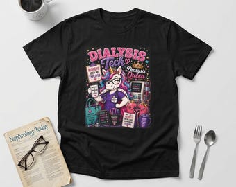 Dialysis Tech Unicorn Tee | Dialysis Queen Nurse Shirt, Nephrology Humor